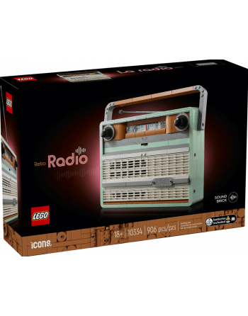 LEGO Icons 10334 vintage radio